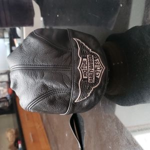 Leather skull cap/shell